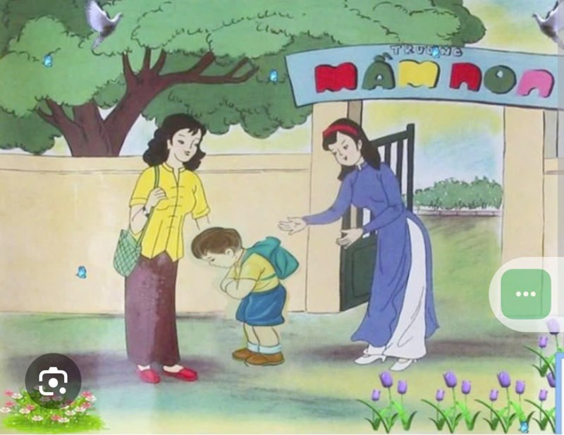 Bé Tâp Chào Người Lớn